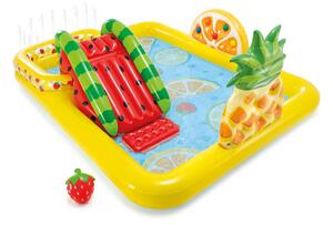 Φουσκωτή πισίνα Fun 'N Fruity Intex Play Center παιδική, χωρητικότητας 493lt, 244x191x91cm