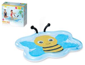 Φουσκωτή πισίνα Bumble Bee Spray Intex παιδική, χωρητικότητας 59lt, 127x102x28cm