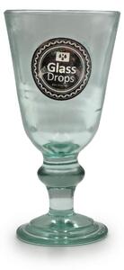 Ποτήρι Glass Drops Αuthentic (1390) Από ανακυκλωμένο γυαλί, Χωρητικότητας 250ml, Διαστάσεων Ø 9.5 x Υ 18.5 cm