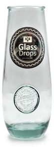 Ποτήρι Glass Drops Αuthentic (1380) Από ανακυκλωμένο γυαλί, Χωρητικότητας 300ml, Διαστάσεων Ø 7 x Υ 16 cm