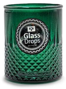 Ποτήρι Glass Drops Diamante (2394DB734) Από ανακυκλωμένο γυαλί, Χωρητικότητας 400ml, Διαστάσεων Ø 8.7 x Υ 10.5 cm, Albahaca