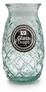 Ποτήρι Glass Drops Coctail Time (2392) Από ανακυκλωμένο γυαλί, Χωρητικότητας 385ml, Διαστάσεων Ø 9 x Υ 14.5 cm, Aνανάς
