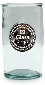 Ποτήρι Glass Drops Αuthentic (2177) Από ανακυκλωμένο γυαλί, Χωρητικότητας 450ml, Διαστάσεων Ø 8 x Υ 14 cm