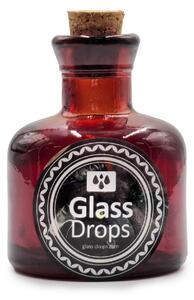 Διακοσμητικό Μπουκάλι με πώμα Glass Drops Ramos (5323DB738) Aπό 100% ανακυκλωμένο γυαλί, Xωρητικότητας 125ml, Διαστάσεων Ø 7 x Υ 10 cm, Terracotta