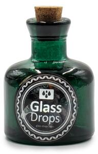 Διακοσμητικό Μπουκάλι με πώμα Glass Drops Ramos (5323DB734) Aπό 100% ανακυκλωμένο γυαλί, Xωρητικότητας 125ml, Διαστάσεων Ø 7 x Υ 10 cm, Albahaca