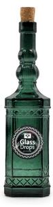 Διακοσμητικό Μπουκάλι με πώμα Glass Drops Miguelete (5032DB751) Aπό 100% ανακυκλωμένο γυαλί, Xωρητικότητας 500ml, Διαστάσεων Ø 7 x Υ 27 cm, Green Murt