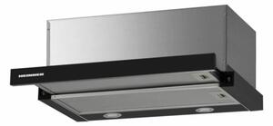 Απορροφητήρας Heinner HTCH-F660GBK με πλάτος 60cm και απορροφητική ισχύ 611 m³/h