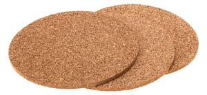 Σουπλά Μαγειρικών Σκευών Excellent Houseware - Φελλός - 19.5x19.5x0.6cm - 3 τεμάχια