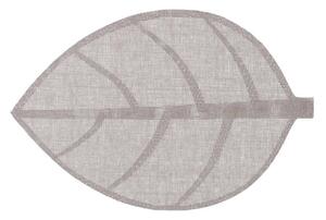 Σουπλά Secret de Gourmet σε σχήμα φύλλου, με διαστάσεις 50x33cm - Light Grey