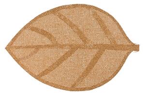 Σουπλά Secret de Gourmet σε σχήμα φύλλου, με διαστάσεις 50x33cm - Brown