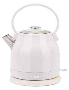 Βραστήρας Retro Livoo DOD202C με χωρητικότητα 1.5L και ισχύ 2200W - Cream