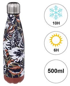 Mπουκάλι Θερμός 5five με χωρητικότητα 500ml και διατήρηση θερμοκρασίας 6h ζεστό / 10h κρύο