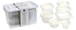 Σετ Δοχεία Αποθήκευσης Τροφίμων Excellent Houseware με χωρητικότητες 100ml, 250ml, 280ml, 700ml, 750ml, 950ml, 8L - 27 τεμάχια