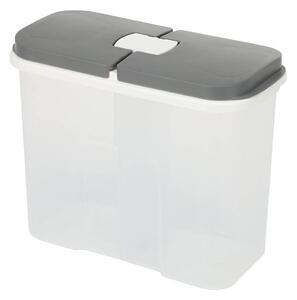 Δοχείο Αποθήκευσης Τροφίμων Excellent Houseware με καπάκι, 2 διαμερίσματα και συνολική χωρητικότητα 2.1L