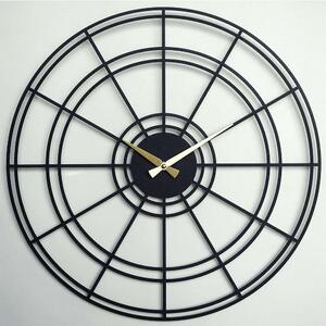 Ρολόι Τοίχου Chronometry 507ATP1520 Φ70cm Black-Gold Wallity