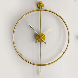 Ρολόι Τοίχου Mclock 779TCM1103 58x7x80cm Gold Wallity