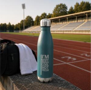 Μπουκάλι Θερμός Casa Collection με χωρητικότητα 500ml και διατήρηση θερμοκρασίας 12h ζεστό / 24h κρύο - Petrol