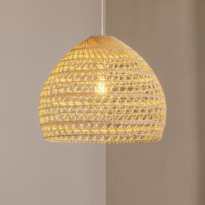 Nowodvorski Lighting Κρεμαστό φωτιστικό BOHO, Ø 60 cm, φυσικό καφέ, ρατάν, E27, ρυθμιζόμενος, Ξύλου, Σαλόνι / τραπεζαρία, Ξύλο