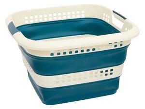 Πτυσσόμενο Καλάθι Ρούχων (48.7x48x33.3) F-V Laundry 186192B Blue