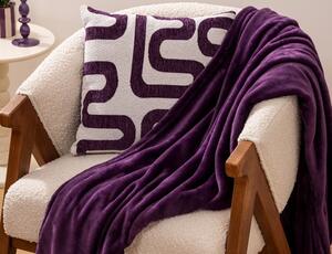 Κουβέρτα Atmosphera με διαστάσεις 130x180cm - Purple