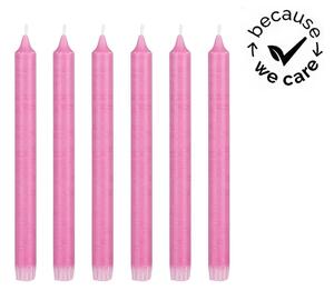 Σετ Διακοσμητικά Κεριά Κορμός Mica Decorations με διάρκεια καύσης 9 ώρες και διαστάσεις 2.2x2.2x25cm - 6 τεμάχια