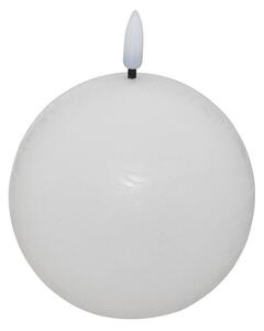 Διακοσμητικό Κερί LED Molia Atmosphera με διαστάσεις 12x12x13cm - White