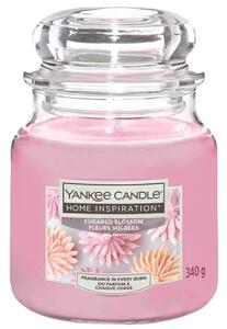 Αρωματικό Κερί Yankee Candle με διάρκεια καύσης έως 60 ώρες και άρωμα Sugared Blossom