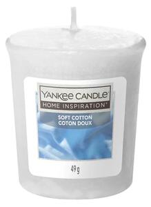 Αρωματικό Κερί Yankee Candle με διάρκεια καύσης έως 15 ώρες και άρωμα Soft Cotton