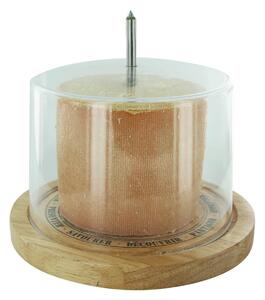 Kόπτης τυριού Cook Concept με ξύλινη βάση, καπάκι και διαστάσεις 18.2x24.5cm