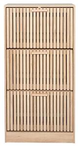 Παπουτσοθήκη Klaus Home Deco Factory με 3 ράφια, 6 επίπεδα και διαστάσεις 60x24x113cm - Απόχρωση Ξύλου