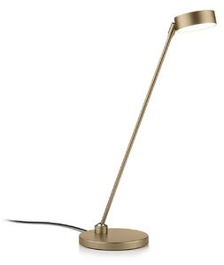 Knapstein Επιτραπέζια λάμπα LED Yori σε χρώμα «effectbronze», ύψος 50 εκ., χειρισμός με, ρυθμιζόμενος, Μπρούτζινο / Αντικέ ορείχαλκου, Σαλόνι / τραπεζαρία, Αλουμίνιο, σύγχρονο