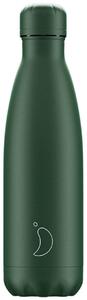 Mπουκάλι Θερμός Chilly's με χωρητικότητα 500ml και διατήρηση θερμοκρασίας 12h ζεστό / 24h κρύο - Green