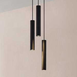Lindby κρεμαστό φωτιστικό Joffrey, Ø 24 cm, μαύρο, 3-φωτο, GU10