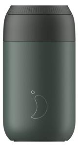 Ποτήρι Θερμός Series 2 Chilly's με χωρητικότητα 340ml και διατήρηση θερμοκρασίας 4h ζεστό - Pine Green