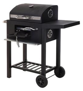 Ψησταριά BBQ Vaggan με βοηθητική επιφάνεια, ενσωματωμένο θερμόμετρο και επιφάνεια ψησίματος 45x32cm