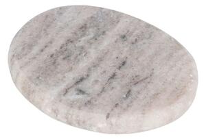 Σουβέρ από μάρμαρο με διαστάσεις 12.5x9.5x1.4cm - Grey