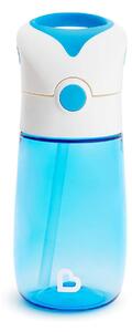 Παγούρι 355ml Με Καλαμάκι Munchkin Flip & Go Blue