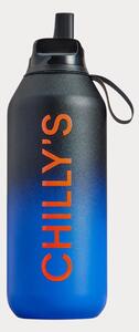 Μπουκάλι Θερμός 500ml Chilly's Series 2 Flip Midnight