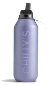 Μπουκάλι Θερμός 500ml Chilly's Series 2 Flip Metallic Lavender