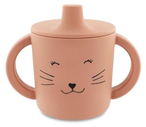 Ποτήρι Εκπαιδευτικό Σιλικόνης 207ml Trixie Mrs.Cat