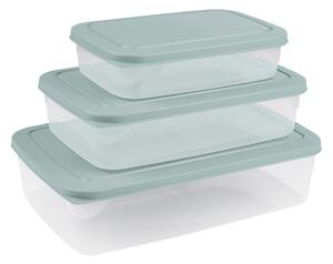 Φαγητοδοχεία (Σετ 3τμχ) L-C Boxes Blue Frost 6PTA103BG