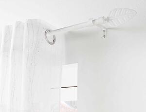 Μονό Κουρτινόξυλο Stylea Douceur d'intérieur με διάμετρο 19mm και επέκταση 120 - 210cm - White