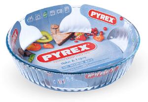 Πυρίμαχο σκεύος Bake & Enjoy Pyrex για τάρτα, με χωρητικότητα 2.1L και διάμετρο 26cm