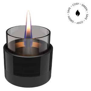 Επιτραπέζια Εστία Φωτιάς Rosie 8 Tenderflame με διάρκεια καύσης 3 - 4 ώρες, χωρητικότητα δεξαμενής 150ml και διαστάσεις 9x8.5cm - Black