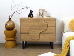 Συρταριέρα Calypso Home Deco Factory με διαστάσεις 90x49x79cm