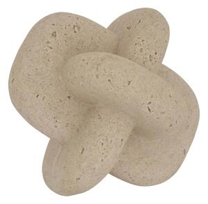 Διακοσμητικό Dave Atmosphera με διαστάσεις 14x14x14cm - Beige