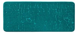 Πατάκι Μπάνιου Ricochet Douceur d'intérieur με memory foam και διαστάσεις 50x120cm - Blue/Emerald