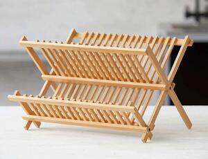 Διώροφη Πιατοθήκη Excellent Houseware με διαστάσεις 42x32x26cm