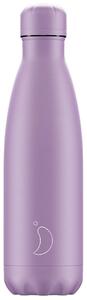 Mπουκάλι Θερμός Chilly's με χωρητικότητα 500ml και διατήρηση θερμοκρασίας 12h ζεστό / 24h κρύο - Pastel Purple