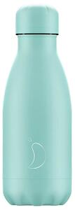 Mπουκάλι Θερμός Chilly's με χωρητικότητα 260ml και διατήρηση θερμοκρασίας 12h ζεστό / 24h κρύο - Pastel Green